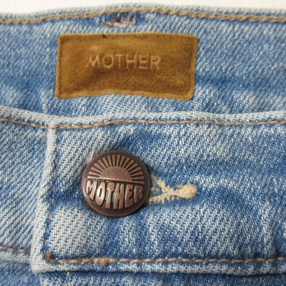 NWT Mother Tripper Ankle in Ripe For The Squeeze High Rise Crop Stretch Jeans 31 - Picture 4 of 8